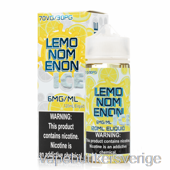 Vape Sverige Is Lemonomenon - Nomenon E-vätskor - 120ml 3mg